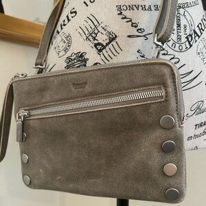 Hammitt Nash Small, Crossbody Bag with Silver Accents